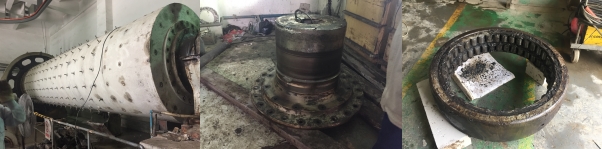 球磨机轴承位磨损怎么修