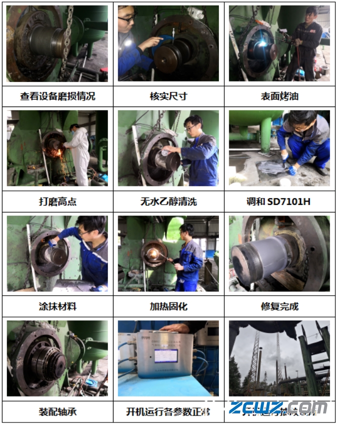 轴承破损原因的百分比,修复泵轴承磨损案例