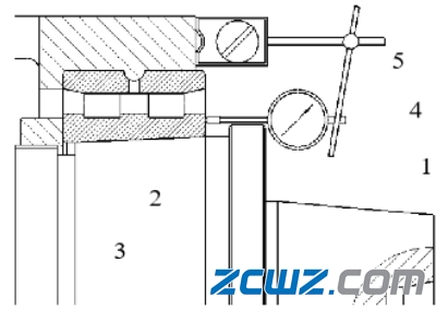 主轴双列圆柱滚子轴承的装配和调整