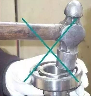 轴承安装错误示例,提前了解少走弯路!