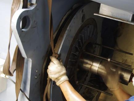 风力发电机轴承更换过程