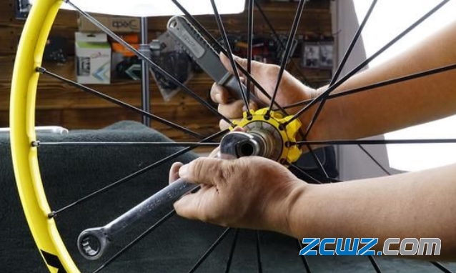 自行车轮组及轴承保养,安全拆卸过程