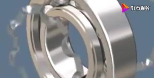 生产轴承一直不懂钢珠怎么放进去,这么多年,看生产过程终于懂了
