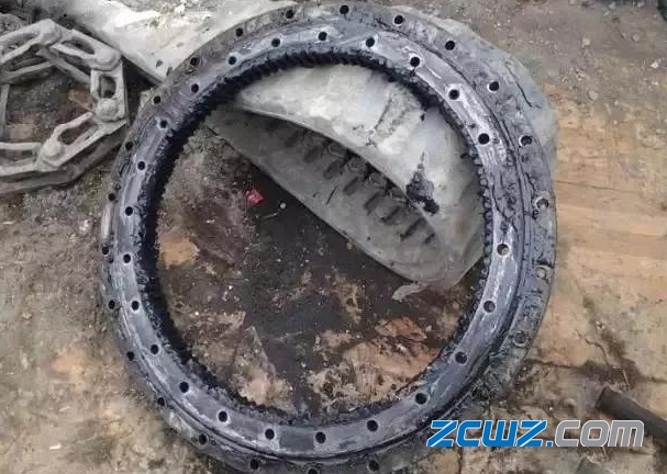 六大事项防止挖掘机转盘轴承发出噪音