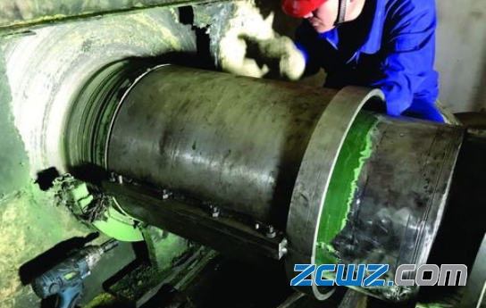 管束干燥机轴承位磨损怎么办?无需补焊、刷镀,修复新方法