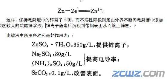2030mm连续电镀锌机组工艺和机组特点