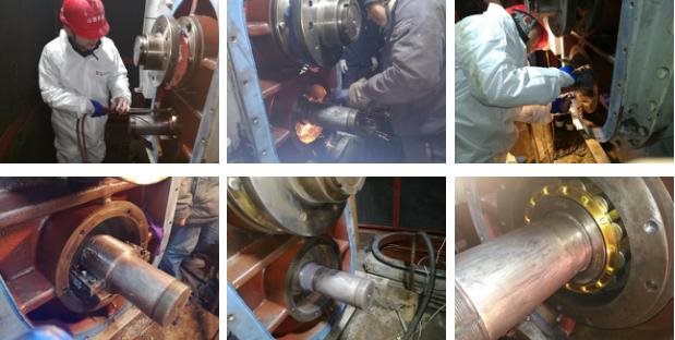 关于罗茨风机轴承位磨损的修复方案