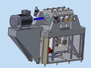 带静态轴向和径向载荷的轴承疲劳耐久试验台