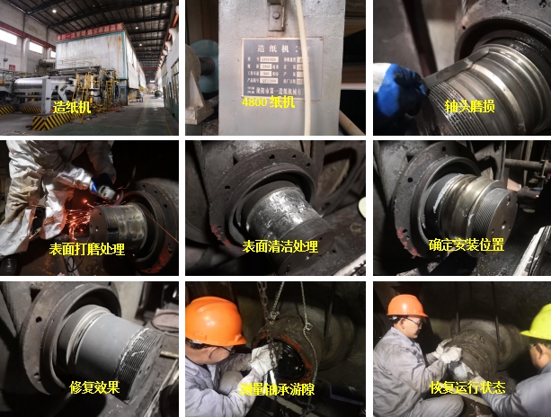 工业企业在轴承位磨损方面采用什么样的技术呢?