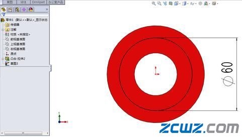 轴承套设计-SOLIDOWORKS入门到精通(28)