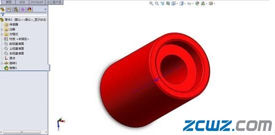 轴承套设计-SOLIDOWORKS入门到精通(28)