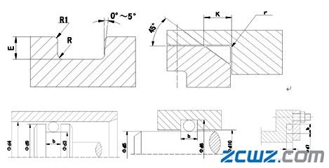 O形圈安装设计要求